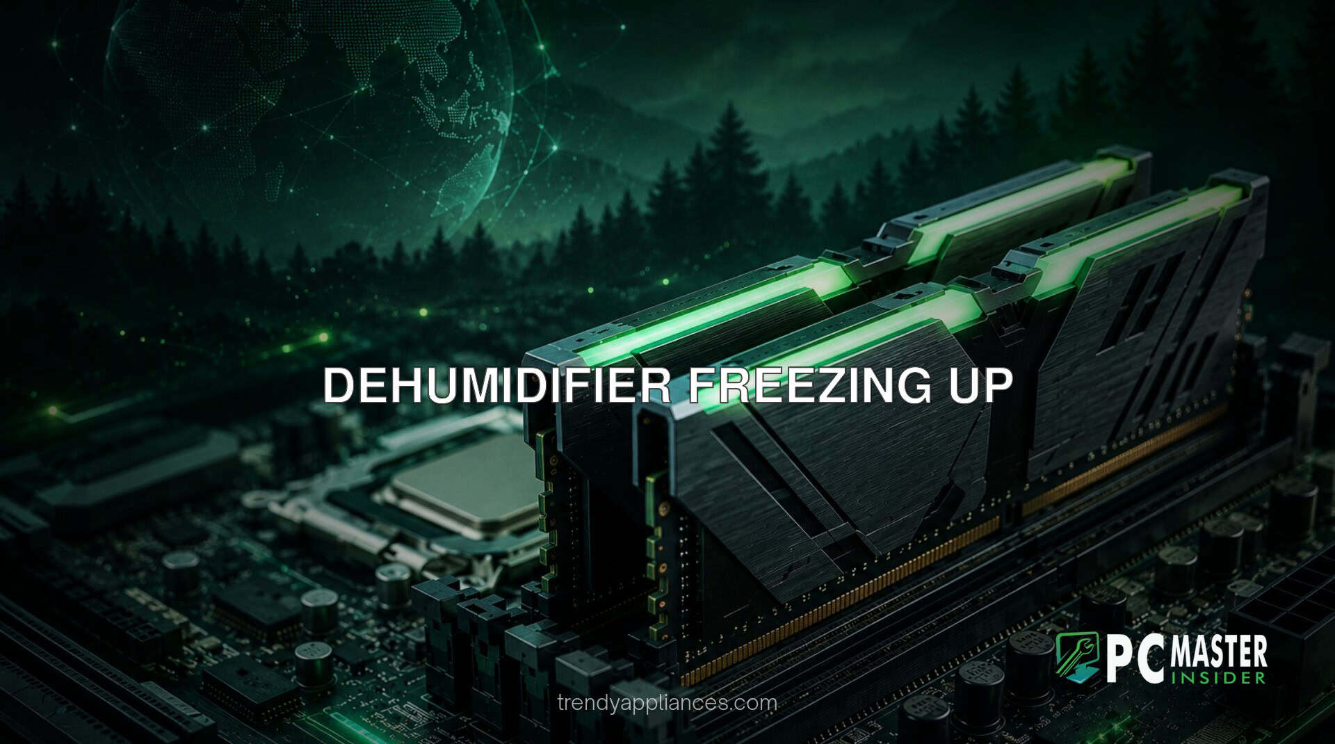 dehumidifier freezing up