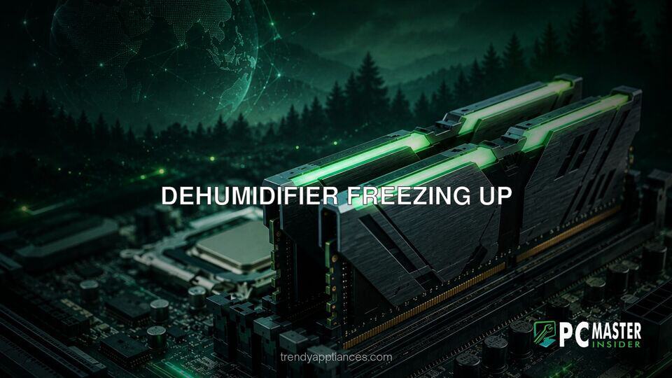 dehumidifier freezing up
